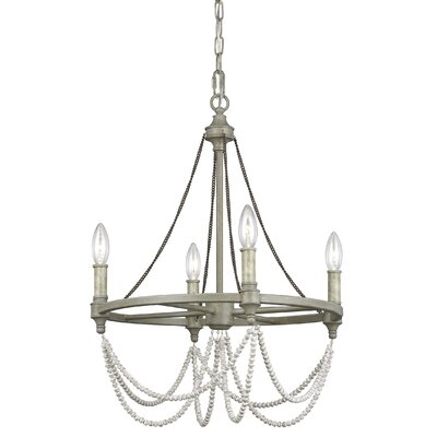 Ved 4 - Light Candle Style Empire Chandelier - Image 0
