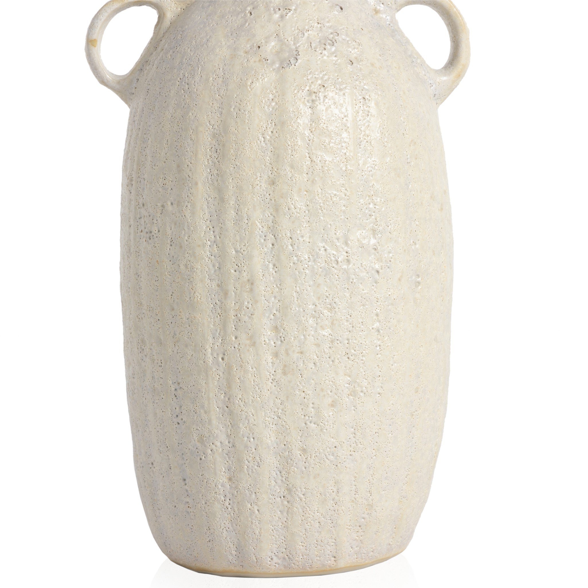 Cascada Vase - Eggshell White Ceramic - Image 5