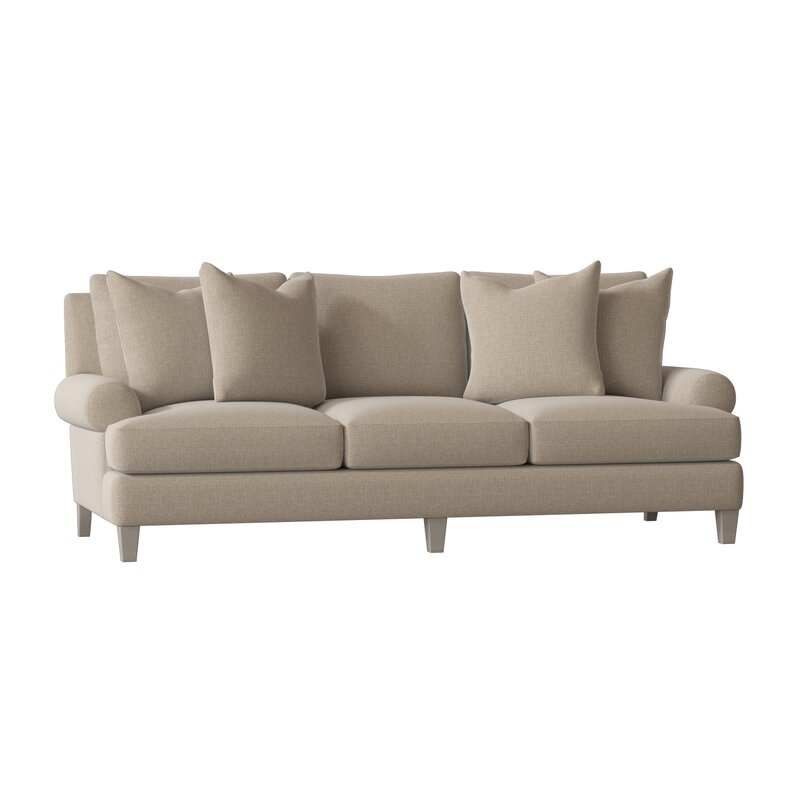 Bernhardt Isabella 94"" Sofa with Reversible Cushions - Image 0