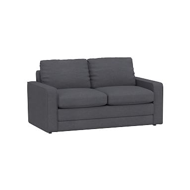 Grove Sleeper Sofa, Enzyme Washed Canvas Dark Gray - Image 0
