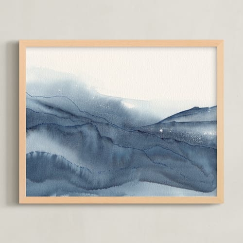 Atmospheric Blue Limited Edition Fine Art Print 2 - Image 0