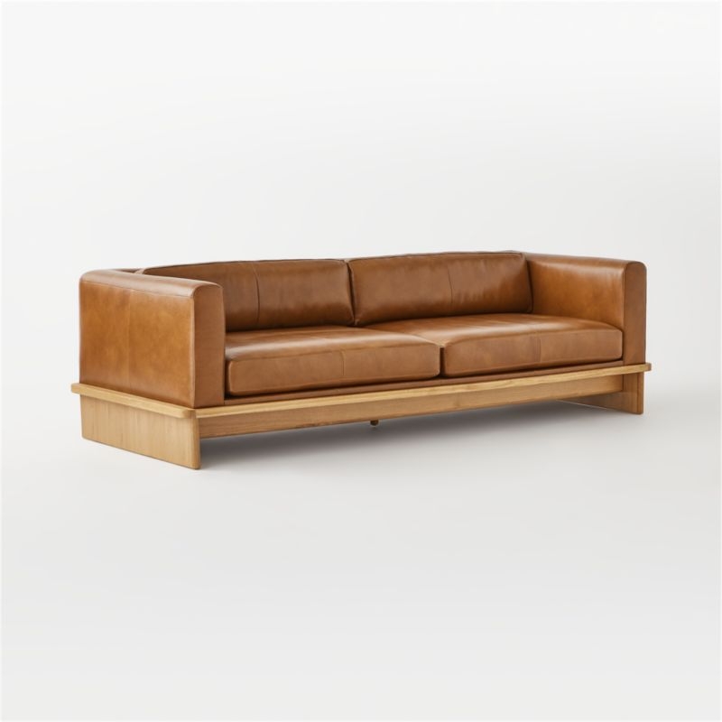 Tablon Saddle Leather Sofa - Image 2