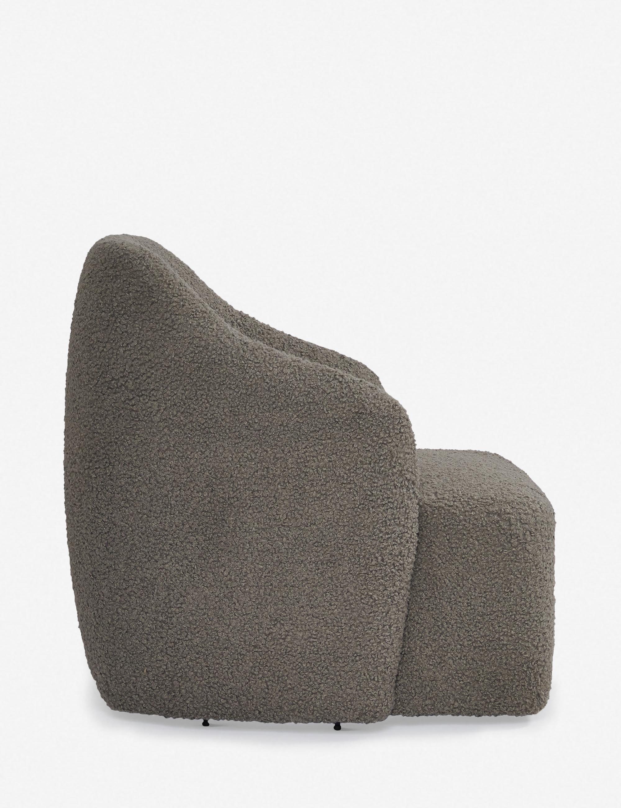 Tobi Swivel Chair, Gray - Image 2
