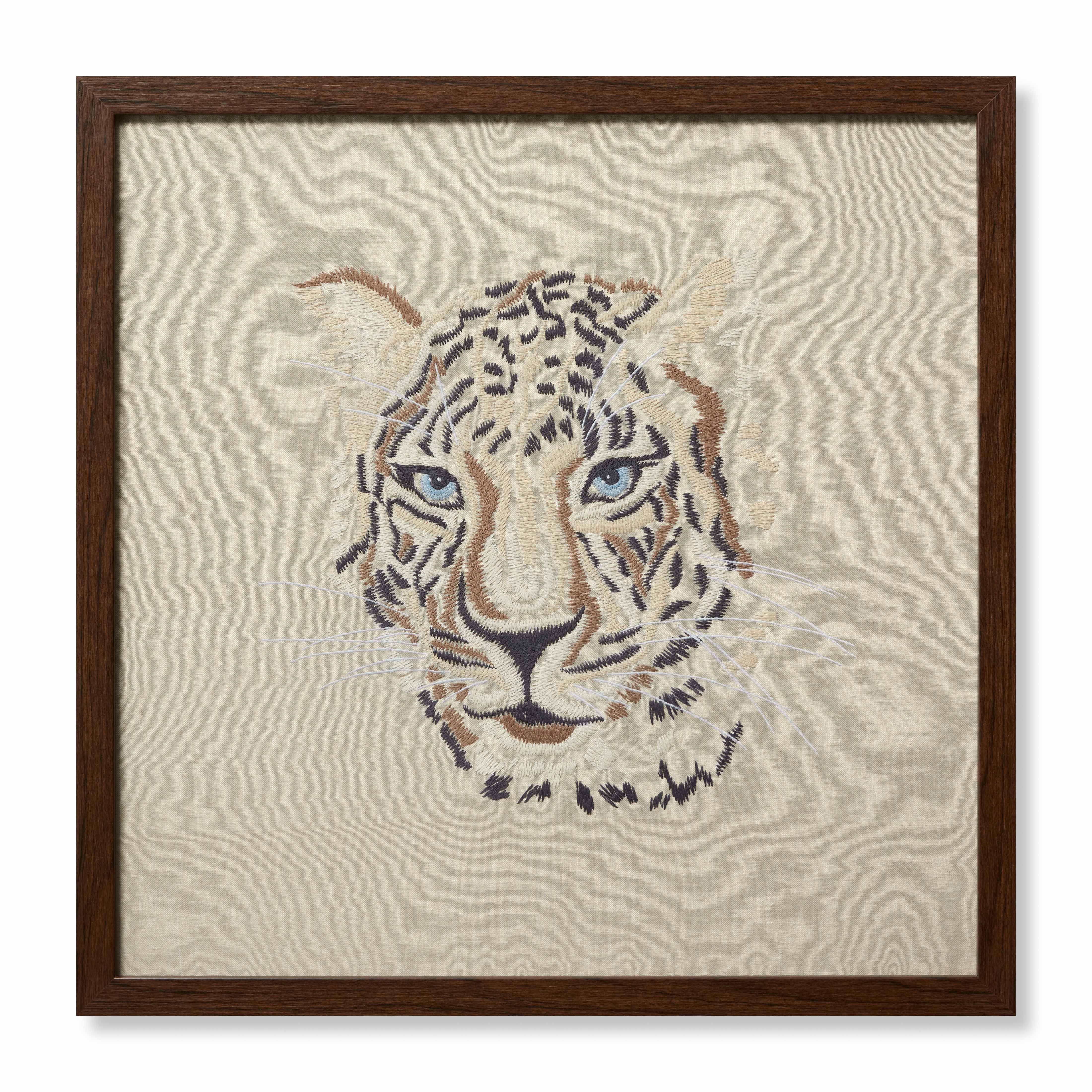 Loloi Tiger Beige / Ivory 2' x 2' Wall Art - Image 0