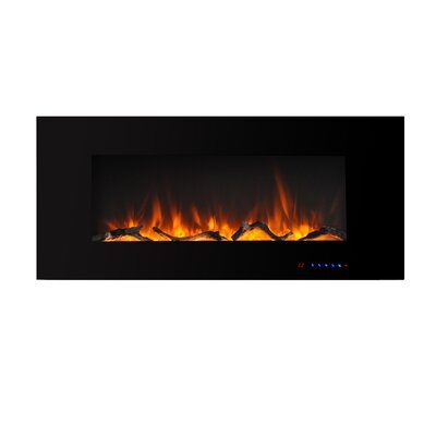 Krystal Wall Mounted Electric Fireplace - Image 0