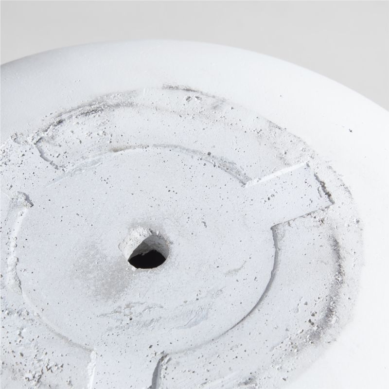 Junio Medium White Planter 17.5" - Image 1