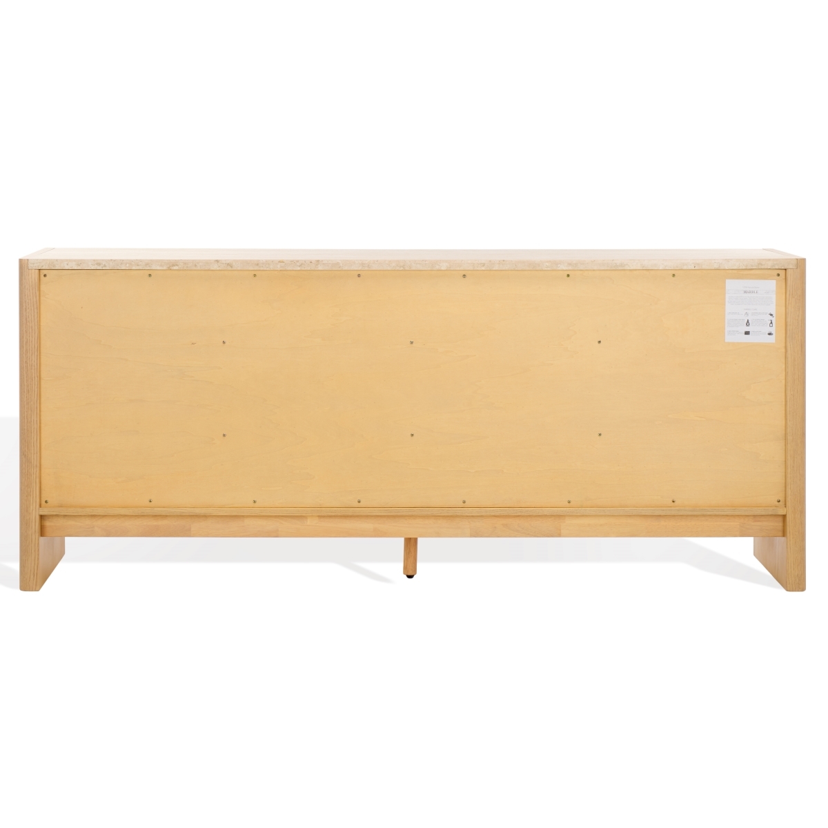 Bellarose Travertine Sideboard - Natural/Travertine - Image 8