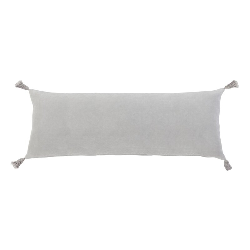 Pom Pom At Home Bianca Rectangular Velvet Pillow Cover & Insert - Image 0