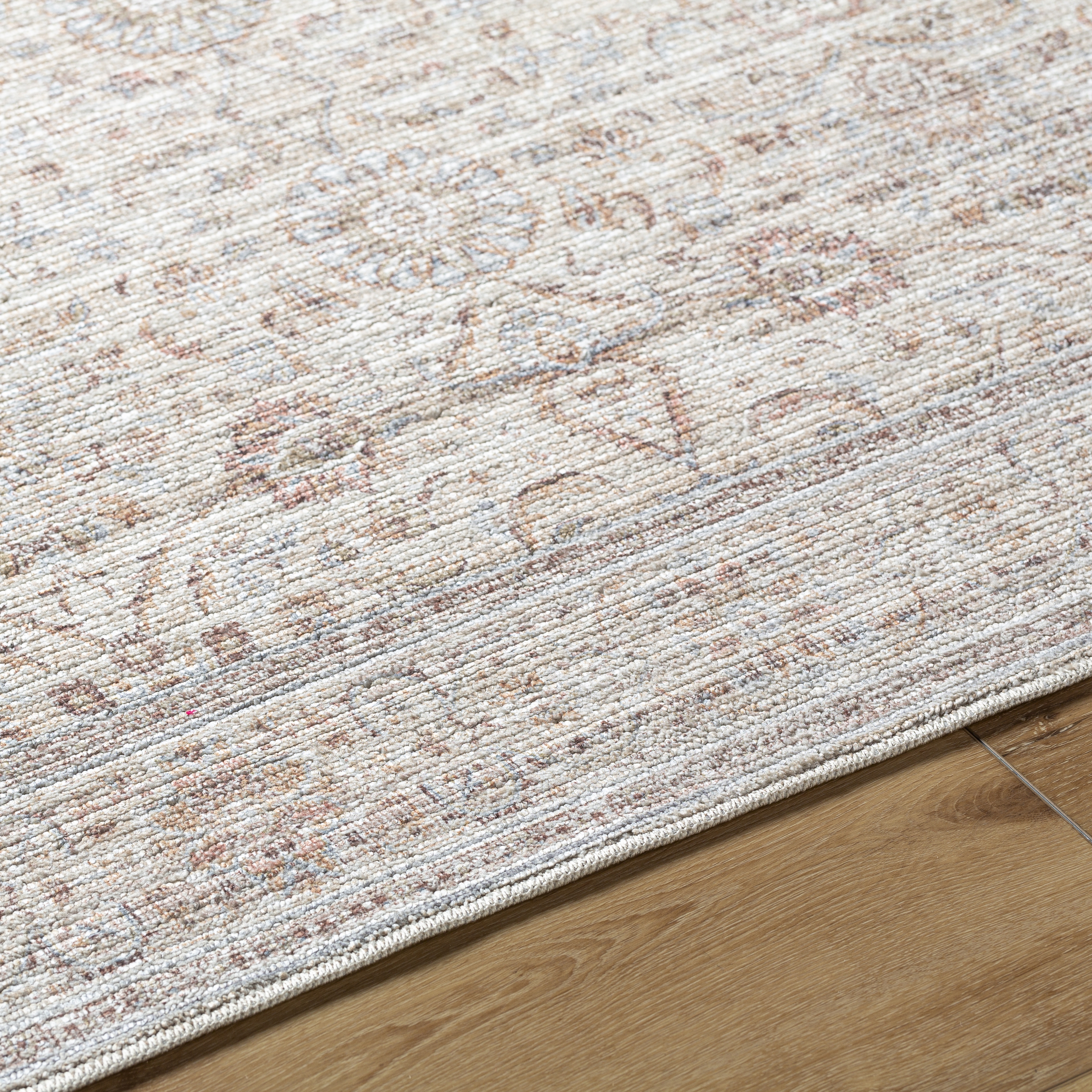 Spokane Beige Indoor 7'9" x 10' Machine Woven Rug - Image 2