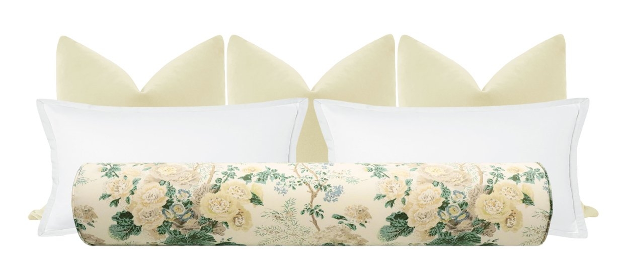 THE BOLSTER :: ALTHEA // CITRON | LEE JOFA - TWIN // 9" X 24" - Image 5