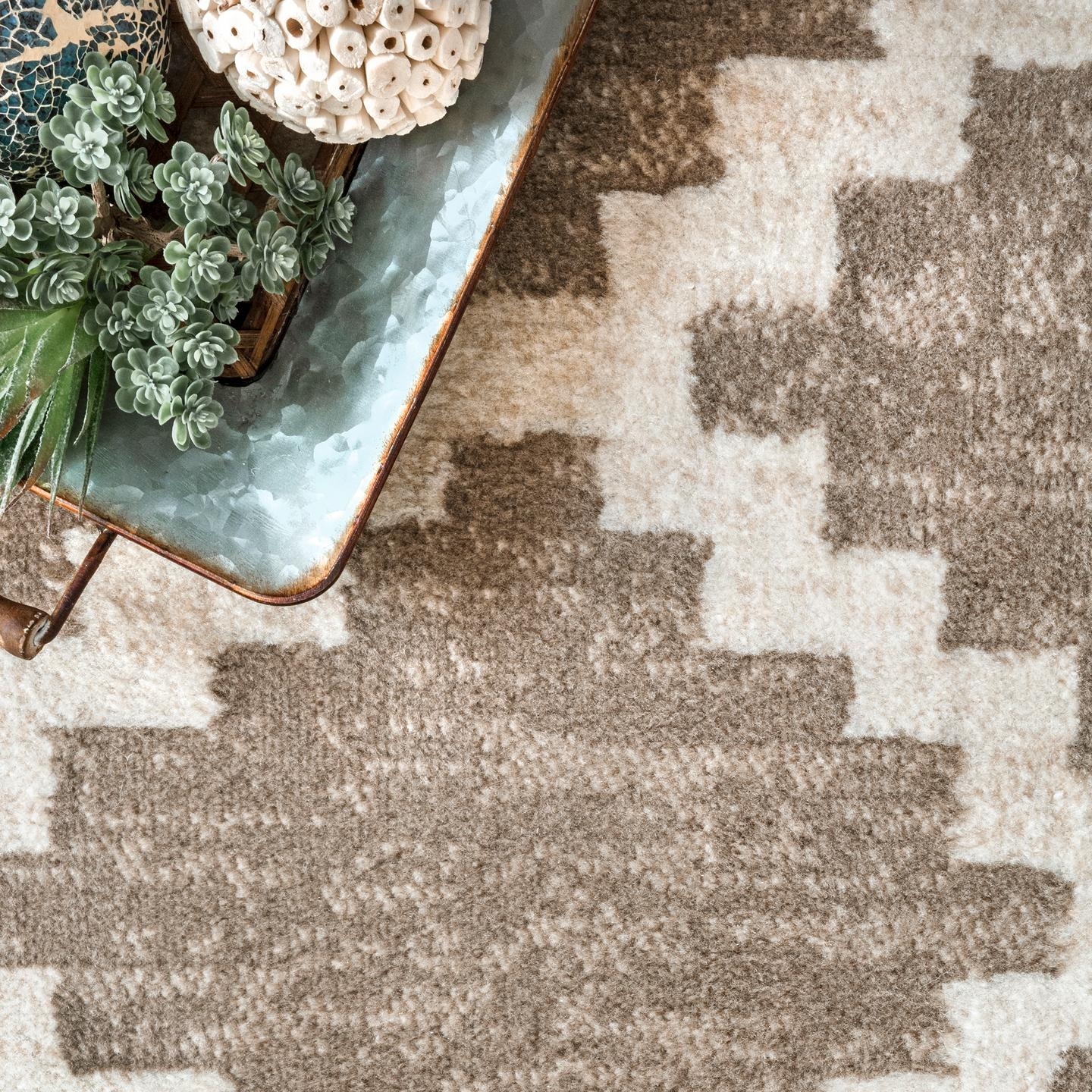 Geometric Faustina Area Rug - Image 5