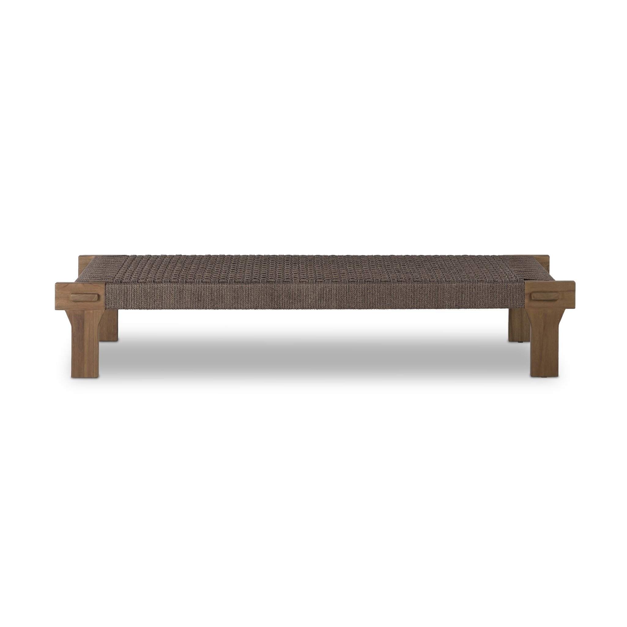 Moxie Outdoor Coffee Table - Stained Toasted Brown-FSC - Image 2