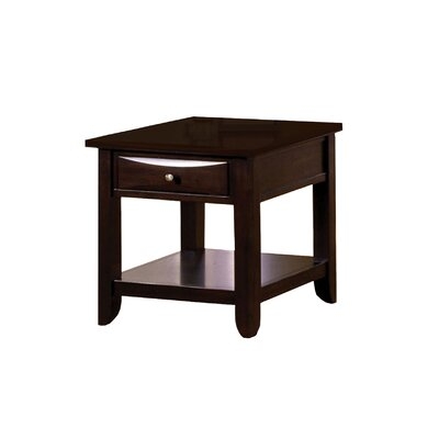 Galeano Transitional 1-Drawer End Table - Image 0
