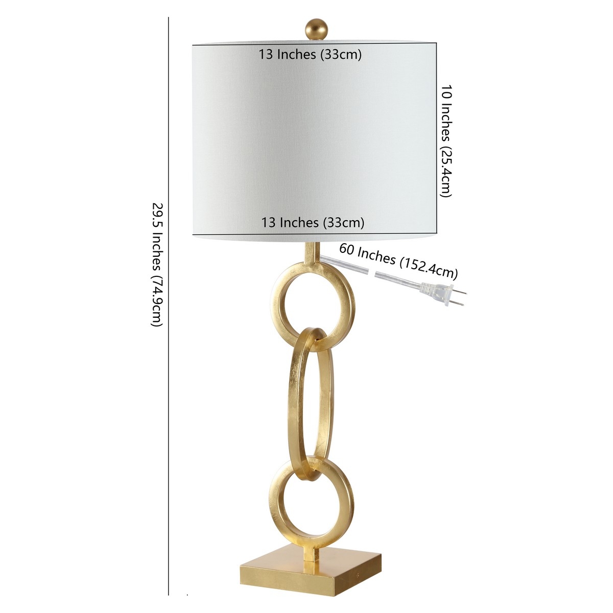 Alaia 29.5" Table Lamp - Gold - Image 4