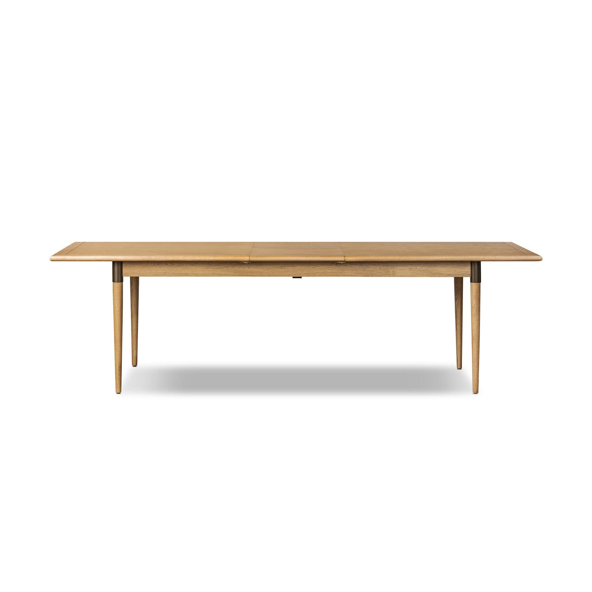 Harper Extension Dining Table - Fawn Oak Veneer - Image 0