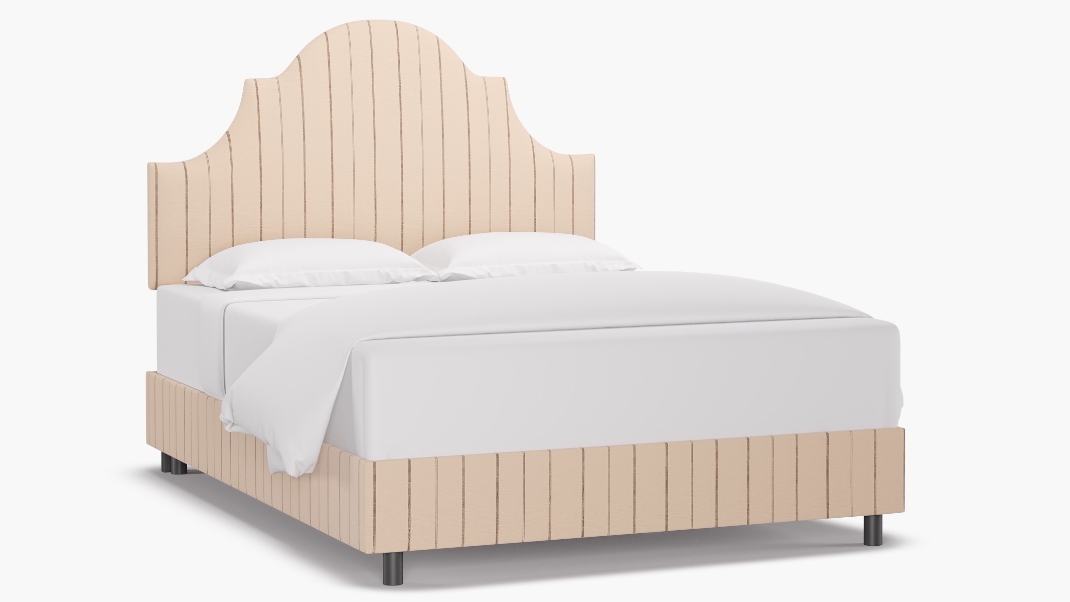 Regency Bed, Charcoal Fritz, Queen - Image 1