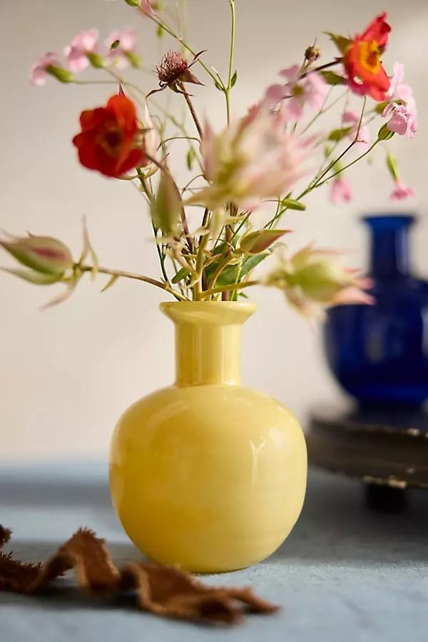 Colorful Glass Bud Vase - Image 0