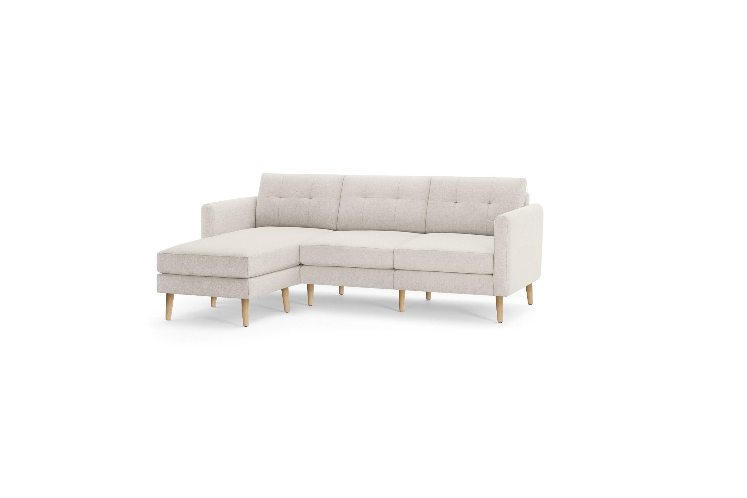 Burrow Nomad Sofa Sectional, Leg Finish: OakLegs - Image 0