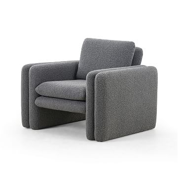 Kimora Chair, Knoll Charcoal - Image 1