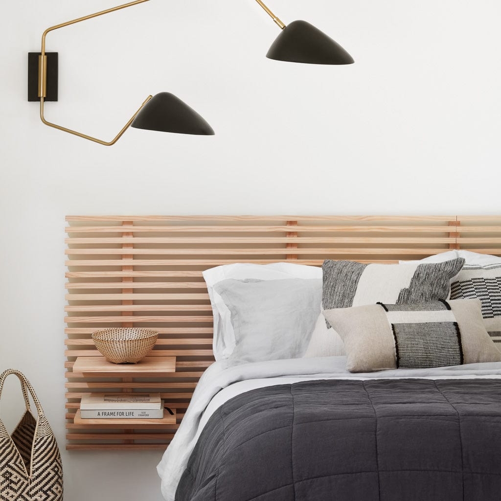 The Citizenry Cortado Pillow | 20" x 20" | Grey - Image 1