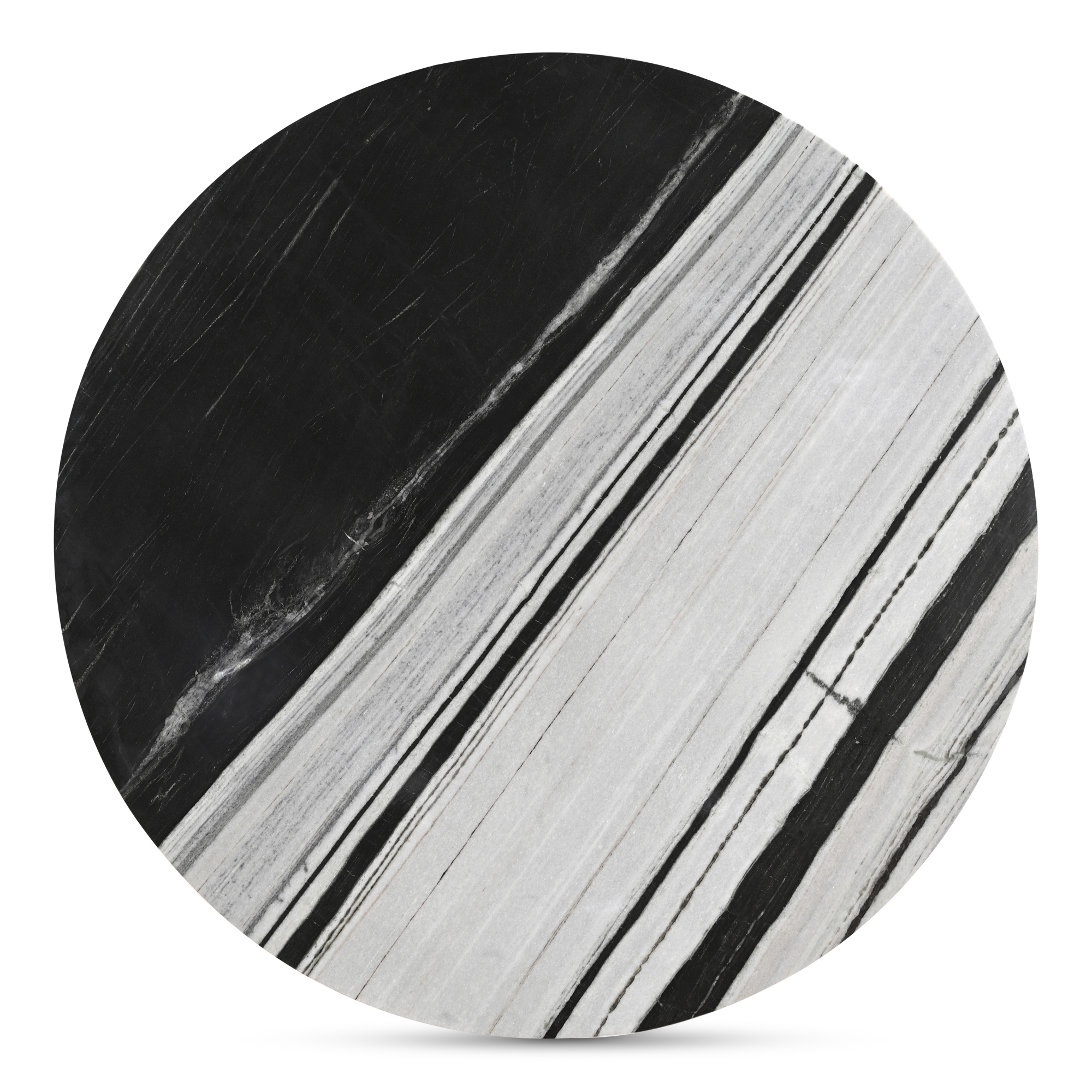 Celia Round Dining Table Panda Marble - Image 3