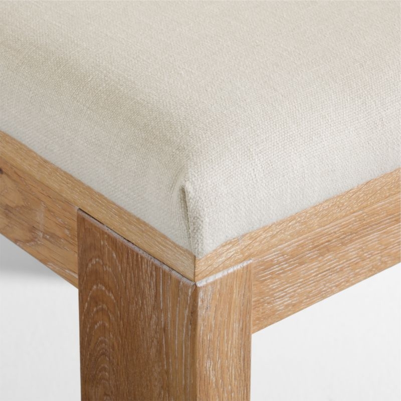 Terra Natural White Oak Solid Wood Dining Chair - Image 6