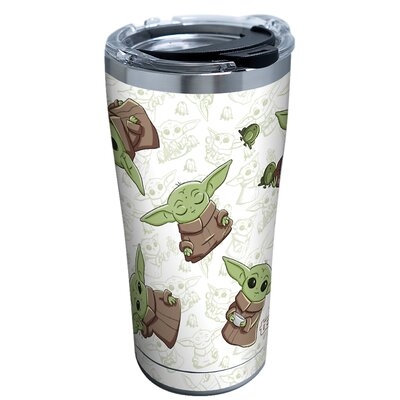 Tervis Mandalorian - Child Playing Insulated Tumbler, 20Oz, Stainless Steel - Image 0