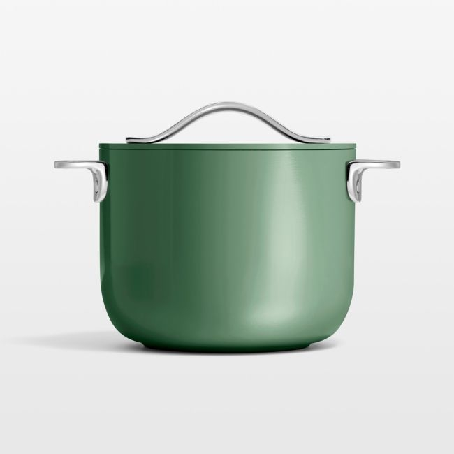 Caraway ® Cookware Plus Sage 2-Qt. Petite Ceramic Cooker with Lid - Image 0
