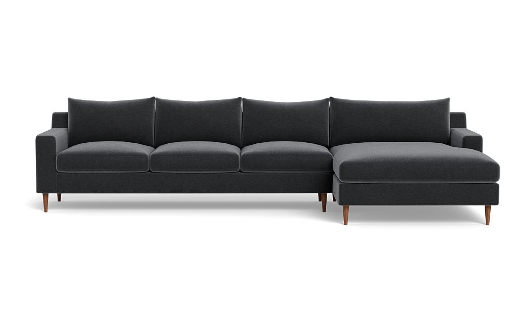 Sloan 4-Seat Right Chaise Sectional - Image 0