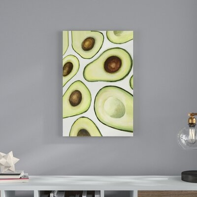 Avocado Arrangement I by Victoria Borges Painting Print on Canvas - Image 0