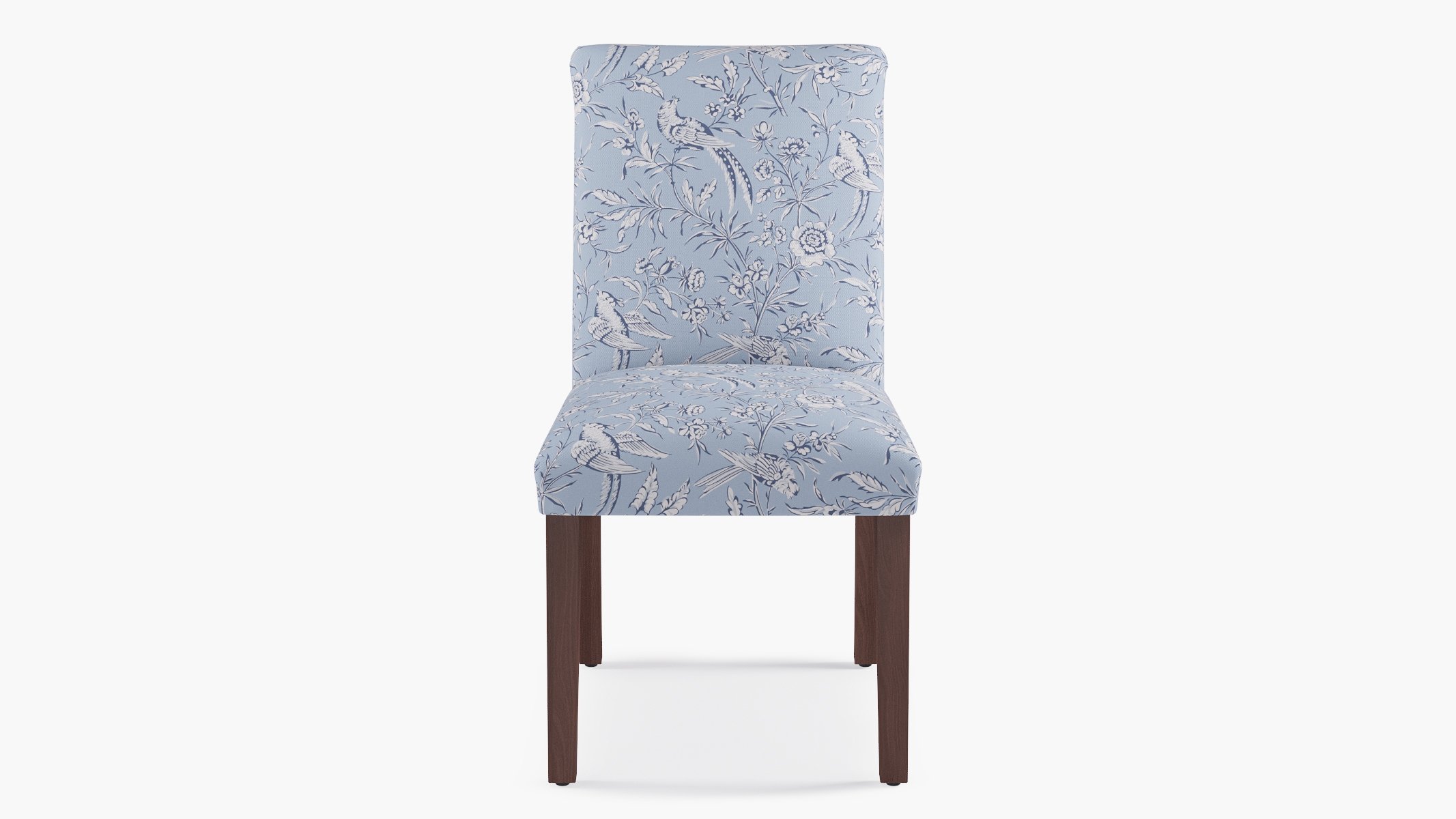 Classic Dining Chair, Blue Aviary, Espresso - Image 1