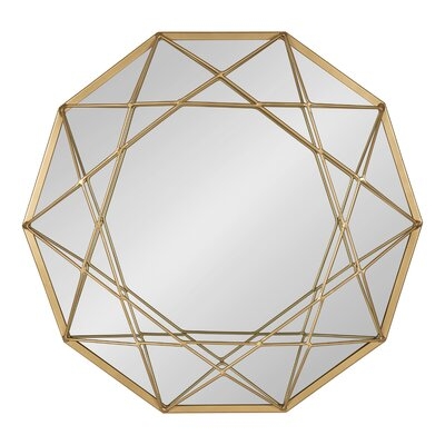 Conkle Metal Glam Wall Mirror - Image 0