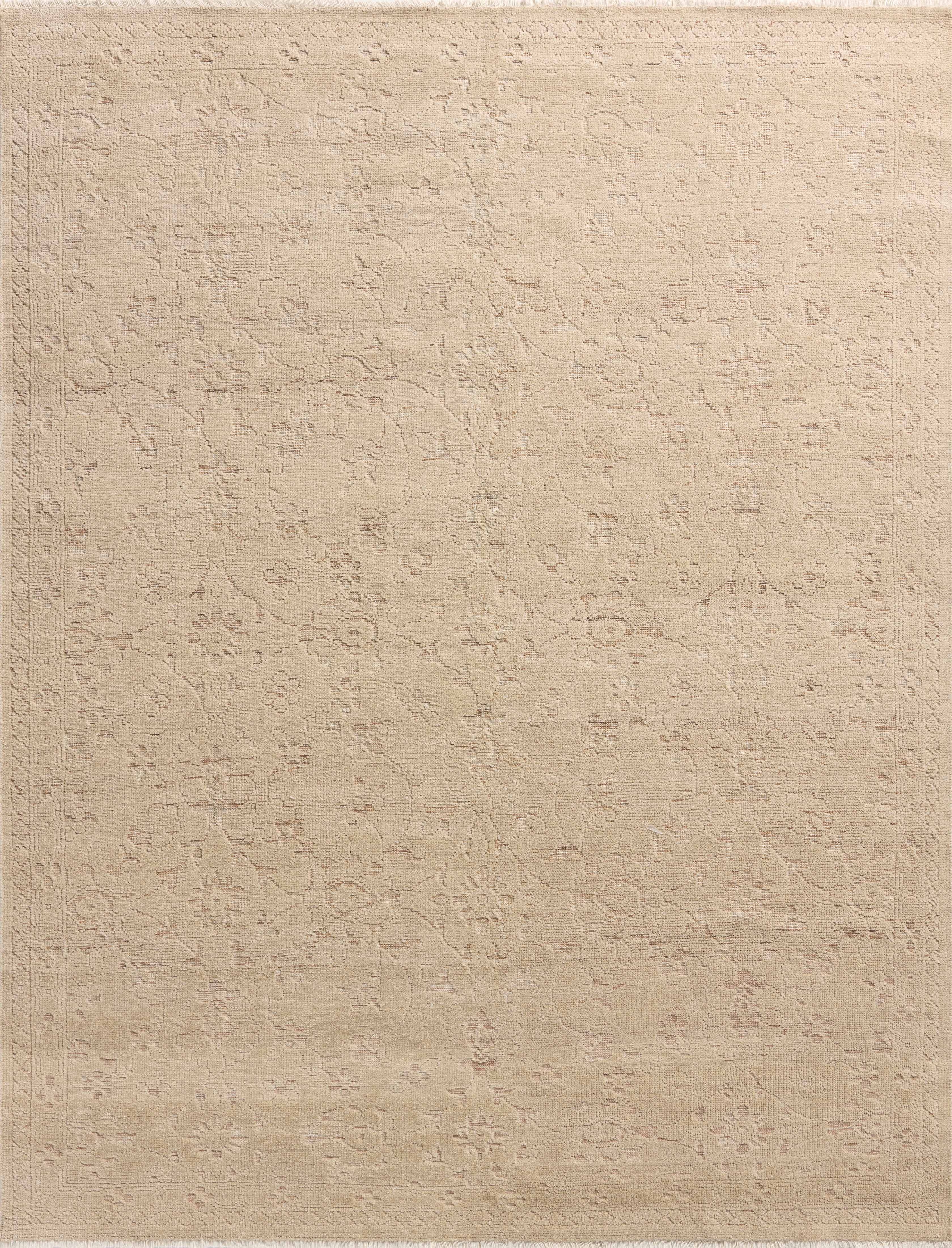 Magnolia Home by Joanna Gaines x Loloi Ruth Natural / Clay 5'-6" x 8'-6" - Image 0