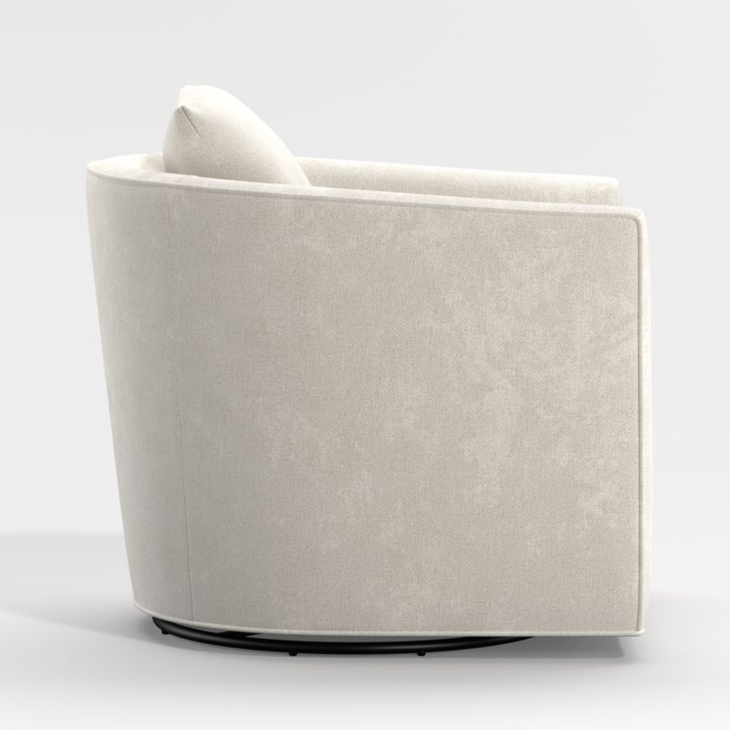 Drew Small Swivel Accent Chair - Image 5