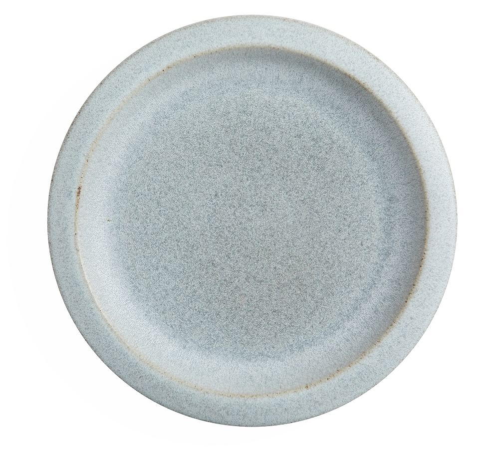 Mendocino Stoneware Salad Plates, Set of 4 - Mineral Blue - Image 0