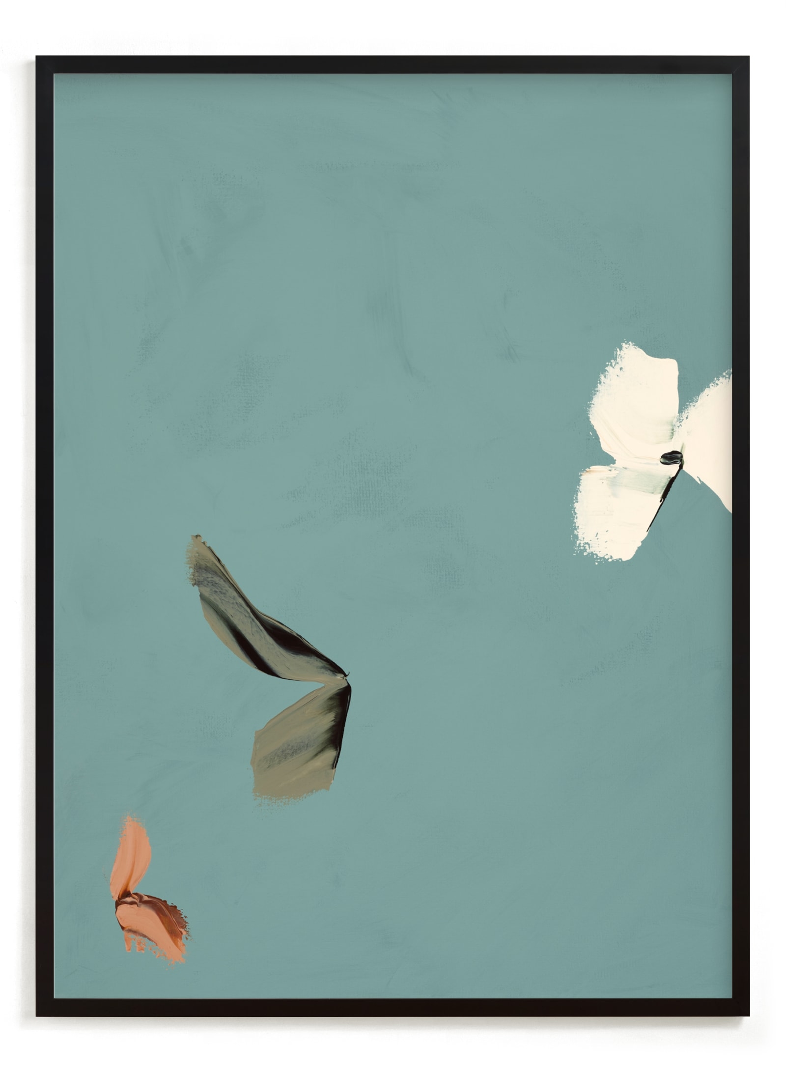 Cool Tone Abstract Botanical II Limited Edition Fine Art Print 2 - Image 0