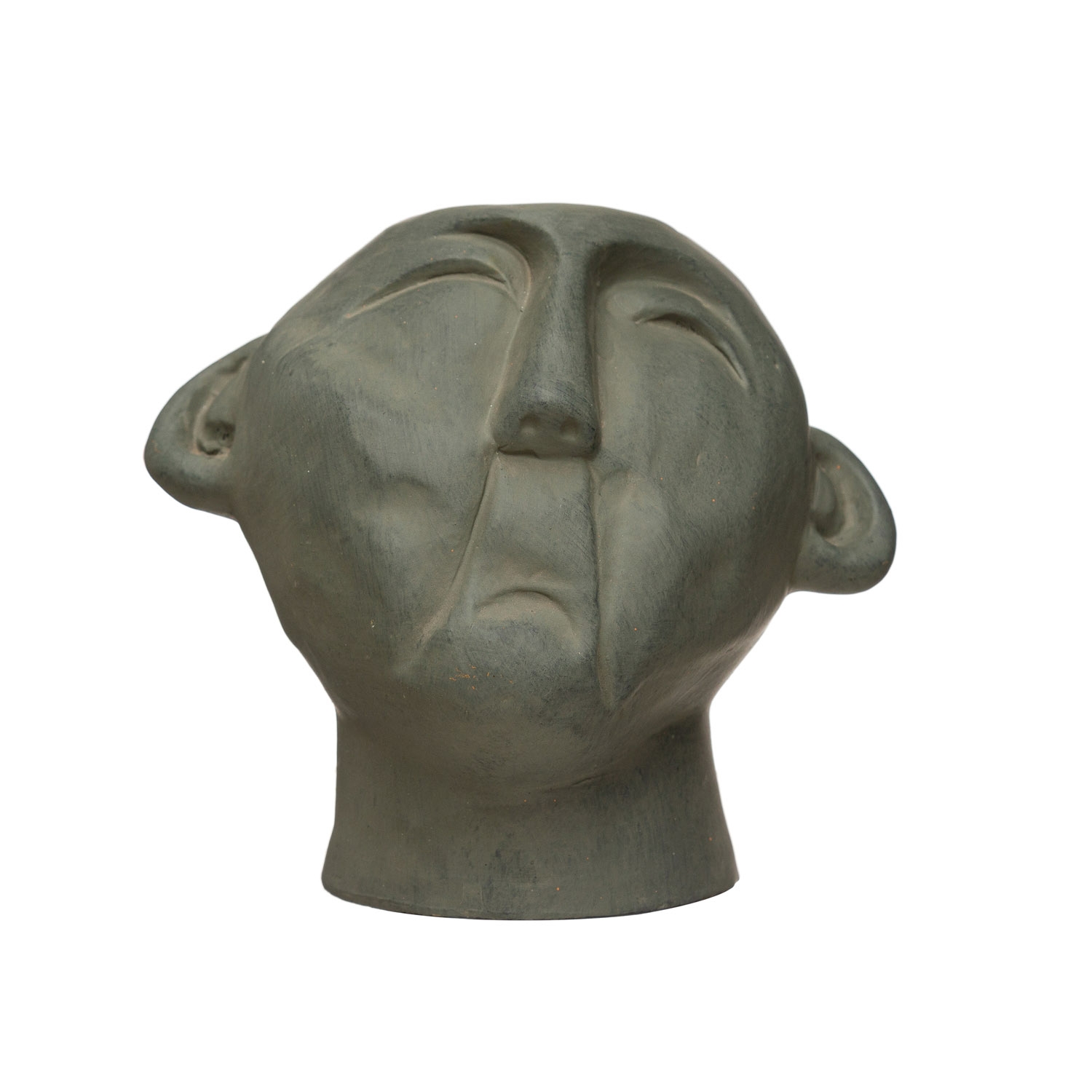 Terra-cotta Bust Planter - Image 0