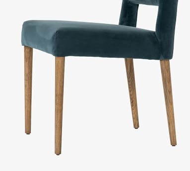Keva Upholstered Dining Chair, Bella Jasper, Toasted Nettlewood - Image 3
