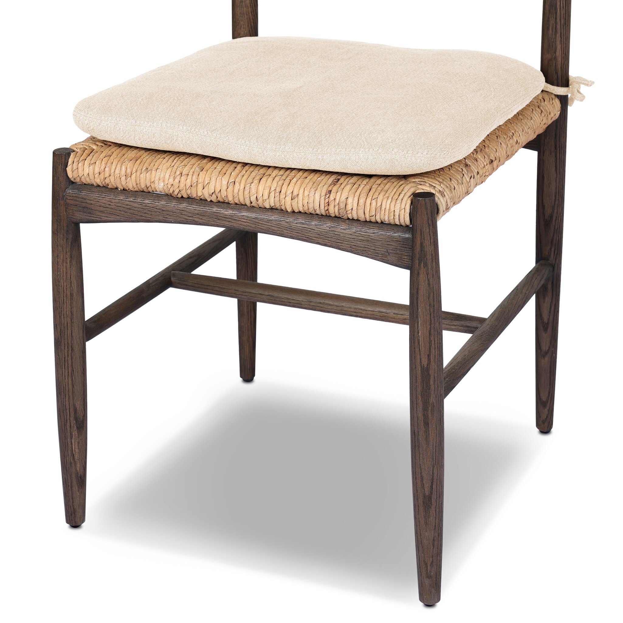 Jovan Dining Chair With Cushion - Savile Flax - Image 6