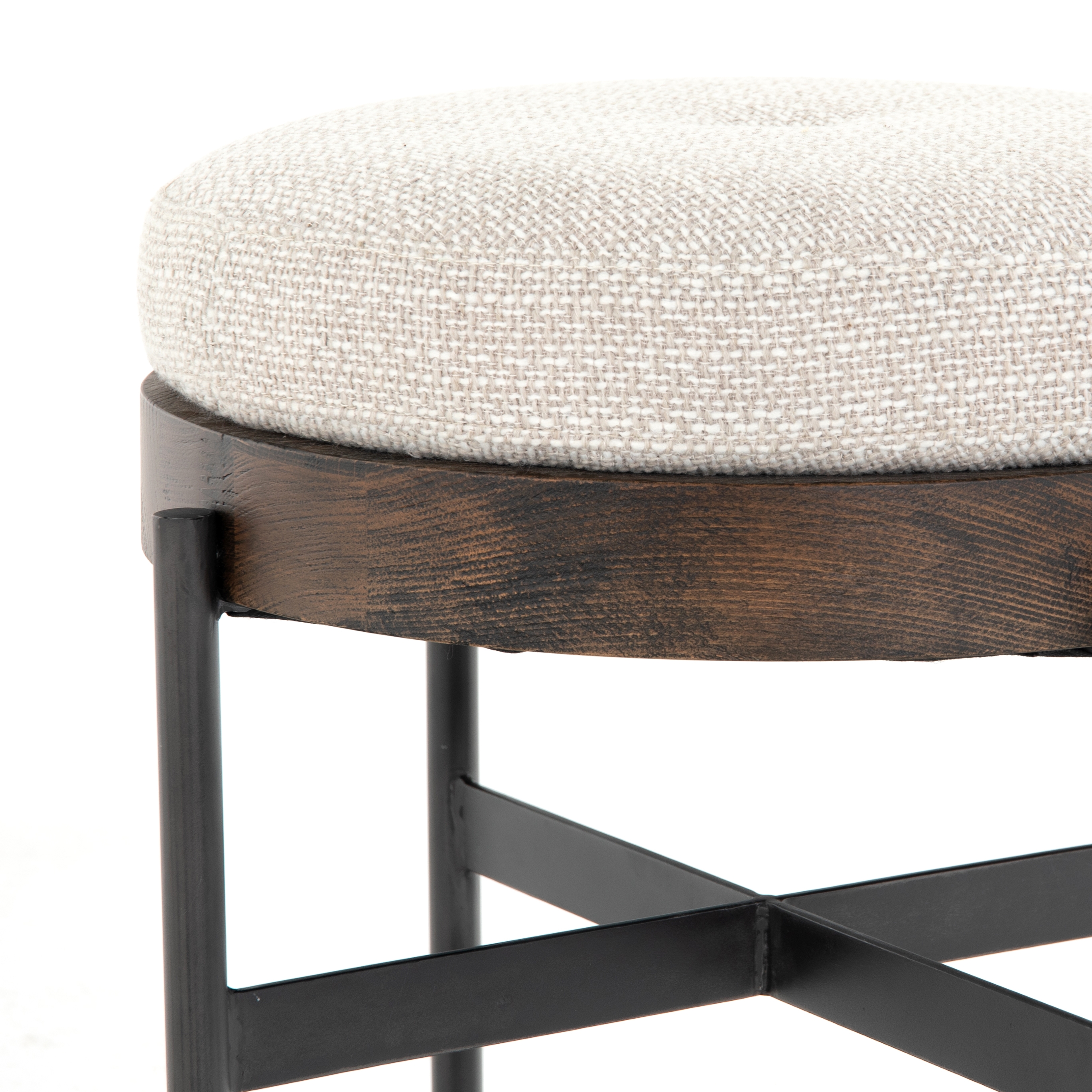 Edwyn Accent Stool - Gibson Wheat - Image 3