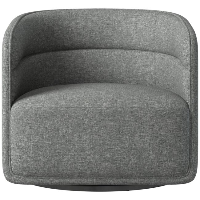 Sai Swivel Chair Hatch Charcoal Swivel Chair - Image 0