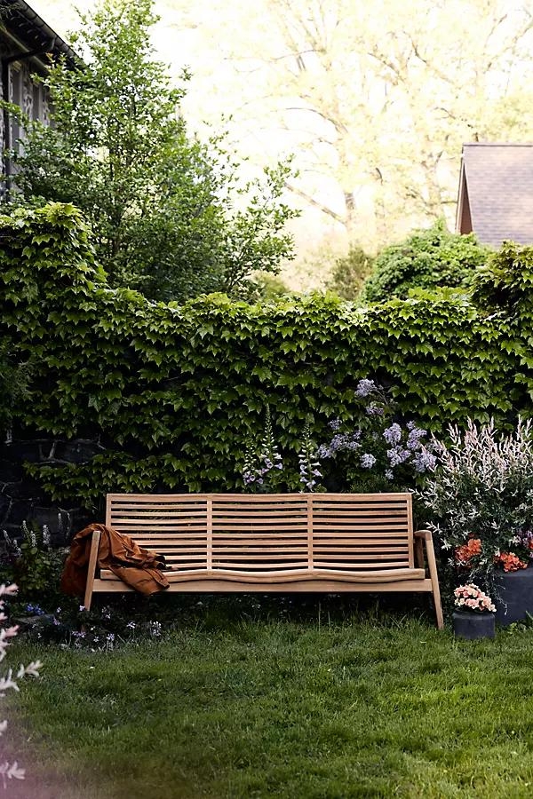Mesa Teak 3 Seat Sofa - Image 0