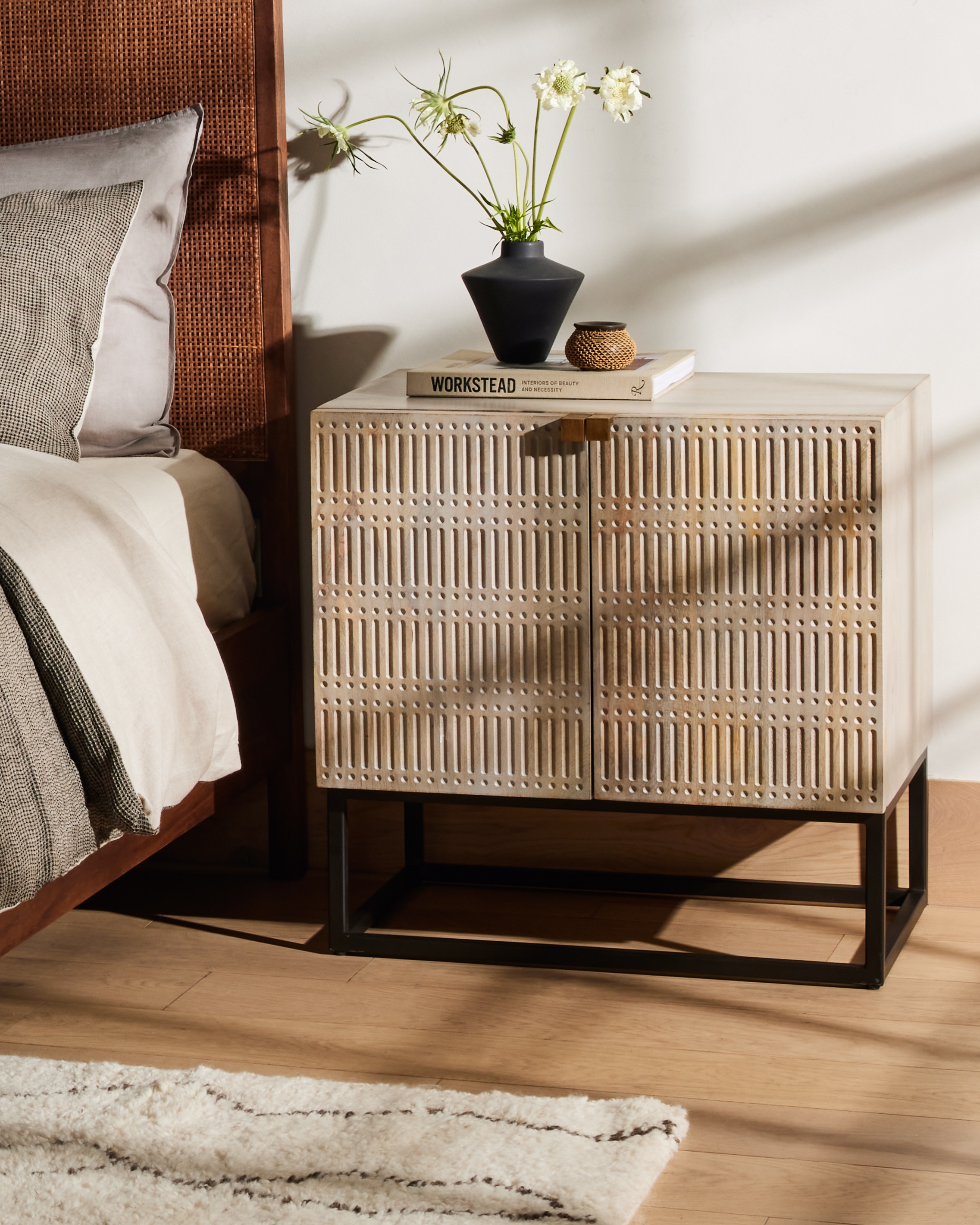 Kelby Cabinet Nightstand-Light Wash - Image 13