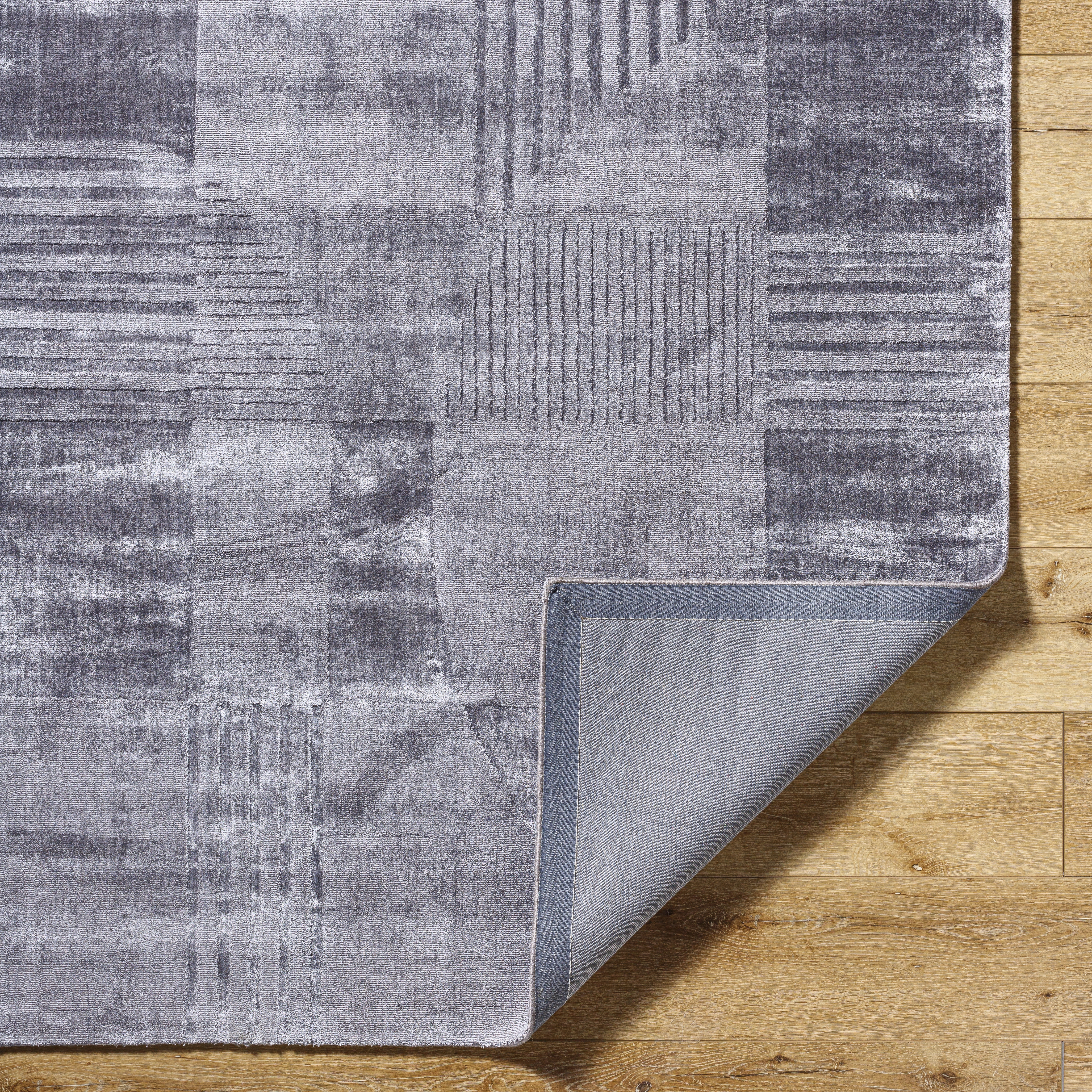 Pier Gray Indoor 10' x 14' Handmade Rug - Image 4