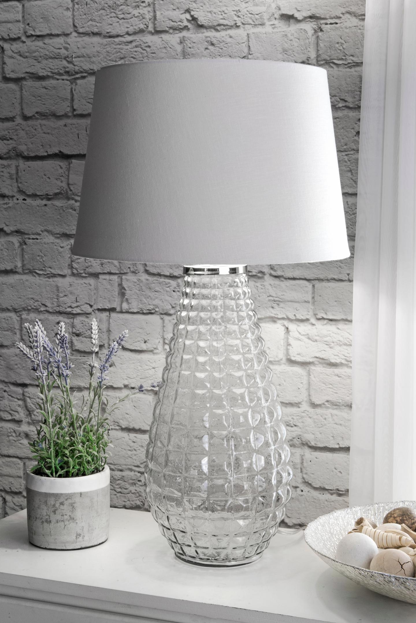 Elyria 28" Glass Table Lamp - Image 0