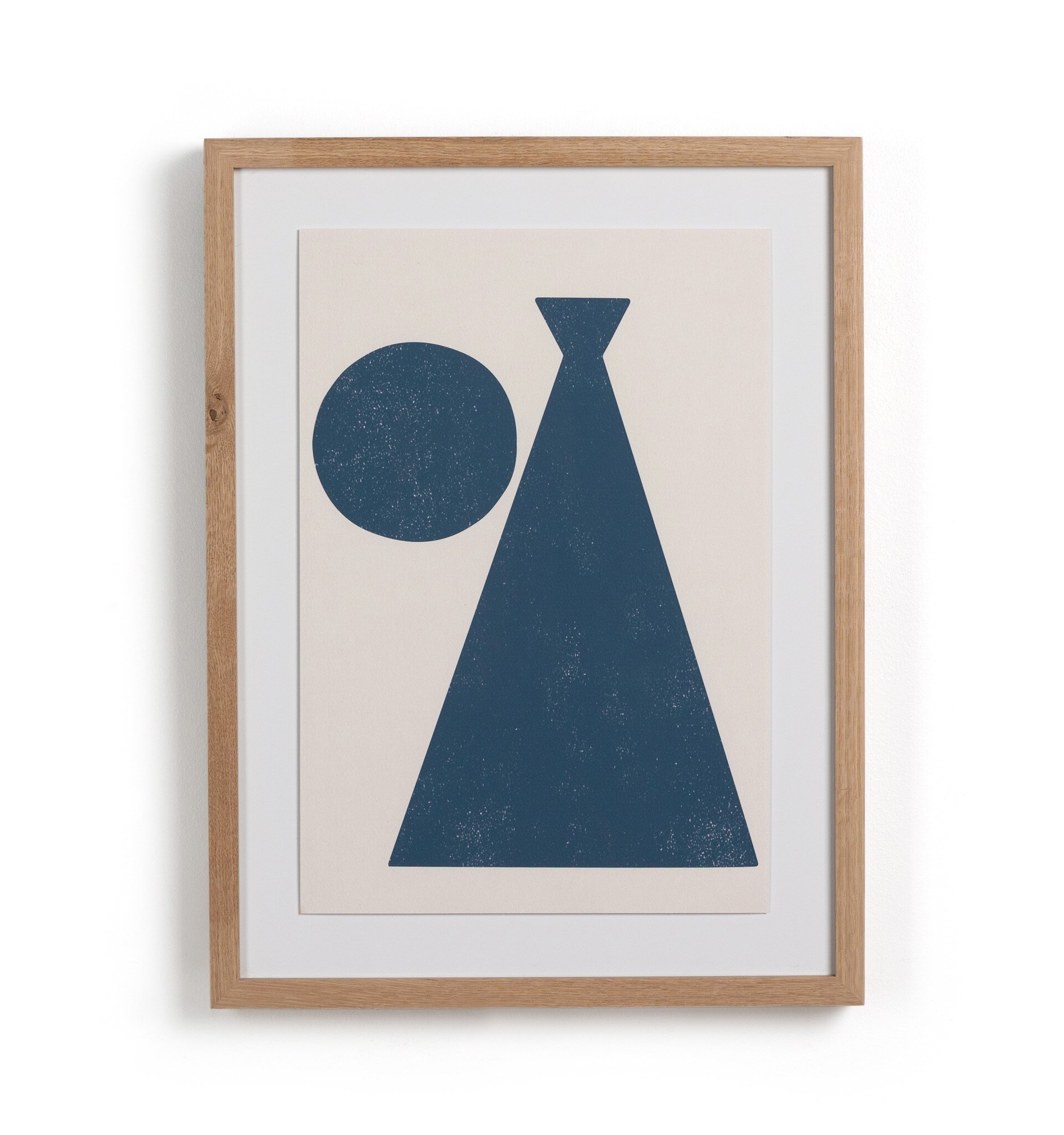 Ceramic Vase I by Roseanne Kenny	 - Vertical Grain 2.5 White Oak - Image 0