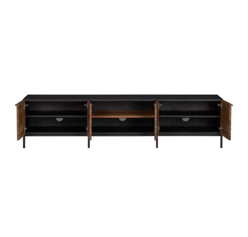 Rigby Natural 80.5" Large Media Console with Base (Estimated in mid February) - Image 9