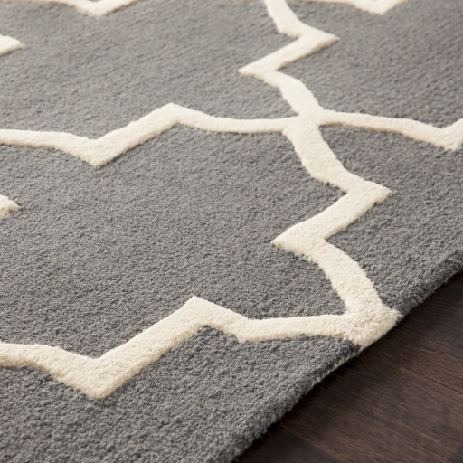 Pollack Gray Indoor 9' x 13' Handmade Rug - Image 2