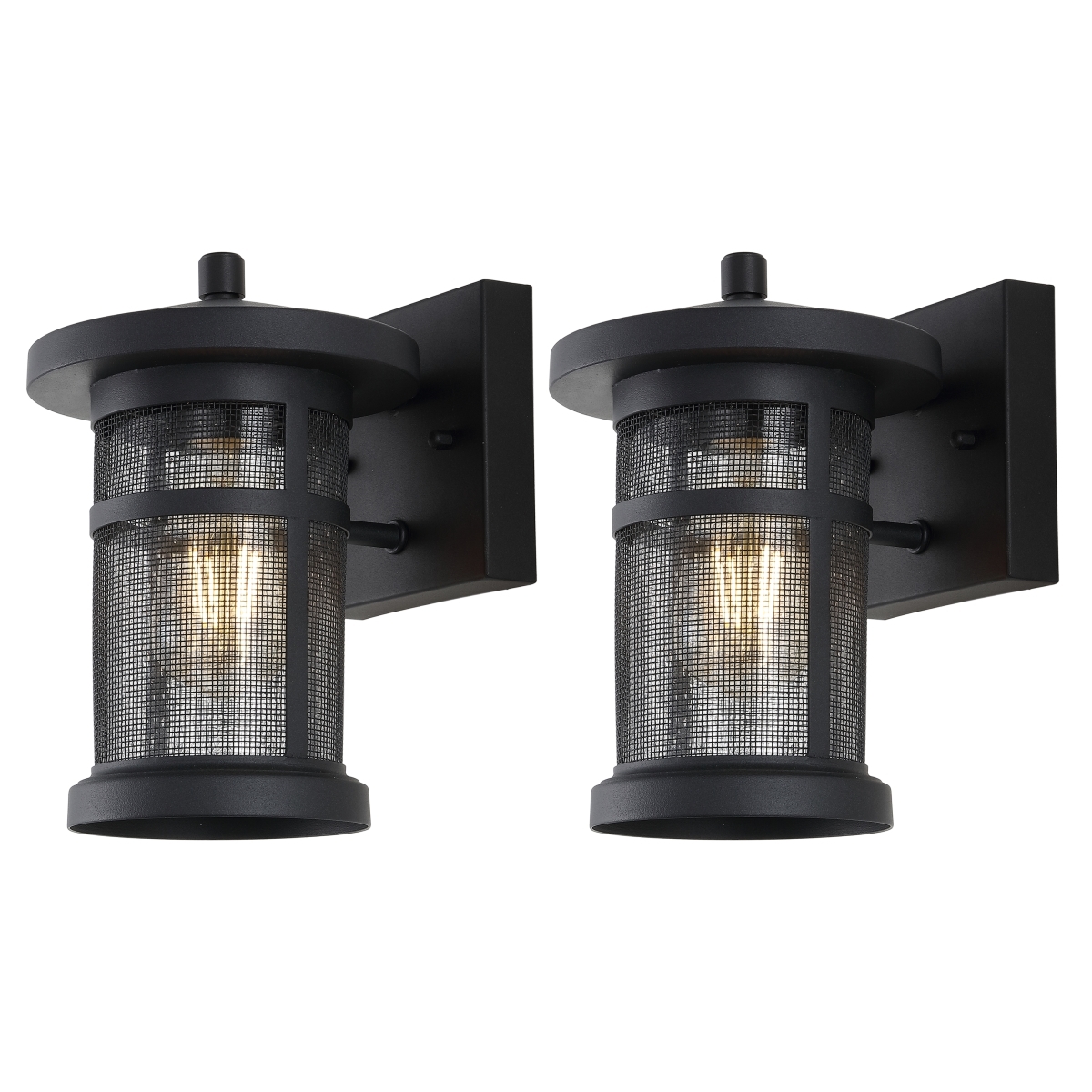 Osprey 7.5" Outdoor Sconce - Black - Safavieh - Image 2