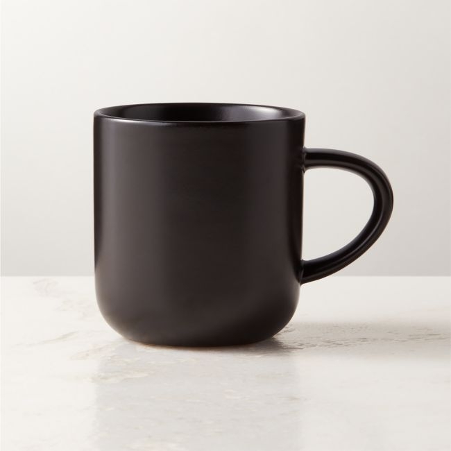 Mori Matte Black Mug 16oz - Image 0